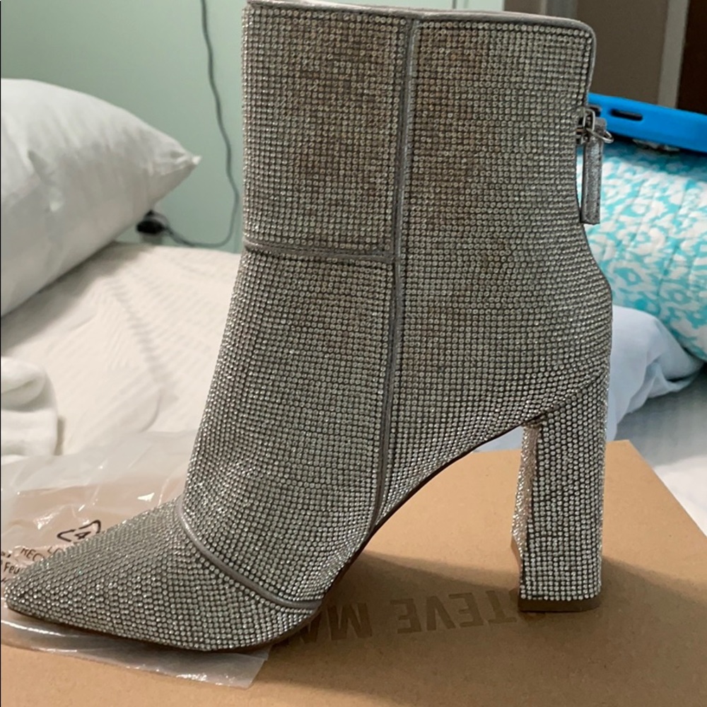 Rhinestone booties
